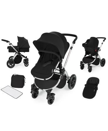 Ickle Bubba Stomp All-in-One Travel System Set (Black) Ickle Bubba Stomp All-in-One Travel System Set (Black)