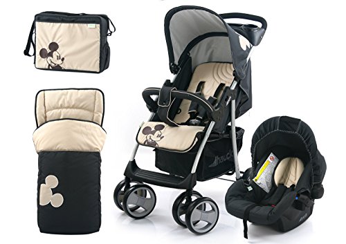 Hauck Disney Classic Mickey mouse Shopper Pushchair Buggy Pram Shop n Drive Travel System+car seat+changing bag+cosytoes+raincover Hauck Disney Classic Mickey mouse Shopper Pushchair Buggy Pram Shop n Drive Travel System+car seat+changing bag+cosytoes+raincover