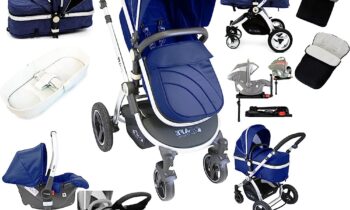 i-Safe Trio Travel System Pram & Luxury Stroller Review