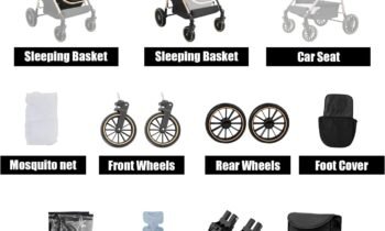 3-in-1 Baby Stroller V8 Black review