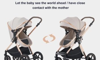 3 in 1 Baby Stroller D2 Purple review