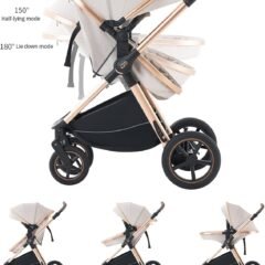 3 in 1 Pram Pushchair RICEWHITE-D review