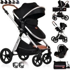 Baby Pram Pushchair Buggy Stroller 3-in-1 review