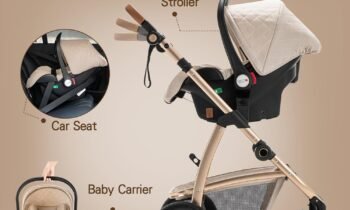 Gcarebb 3-in-1 Prams Travel System review