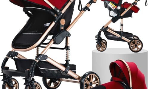 Magic ZC PU Leather 3-in-1 Pushchair (906 Pink) review