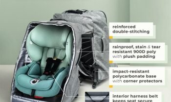 The Little Stork Car Seat Travel Bag Review